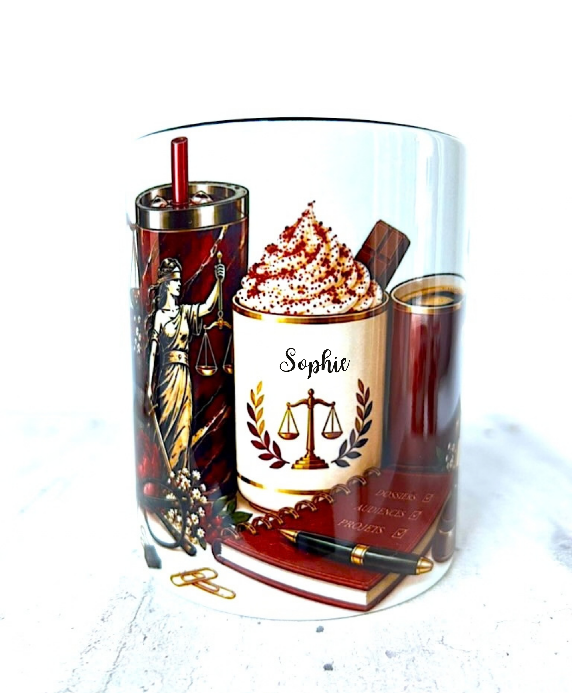 Tasse Avocate - Rouge