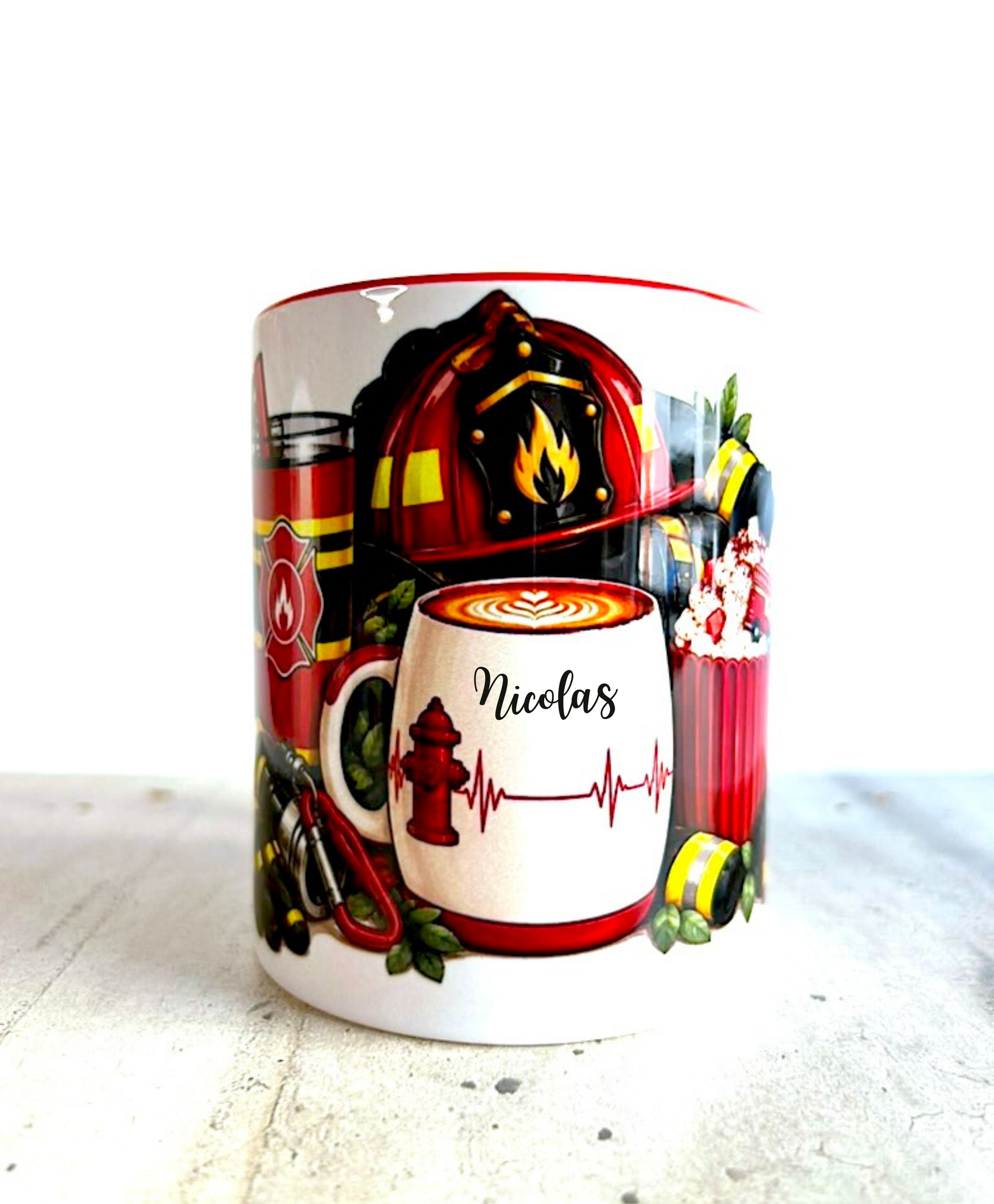 Tasse Pompier