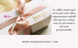 Coffret Anniversaire - Nubia Créations