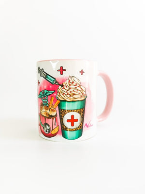 Tasse Nurse Fuel - Nubia Créations