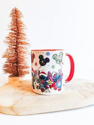 Tasse Stitch Noël - Nubia Créations