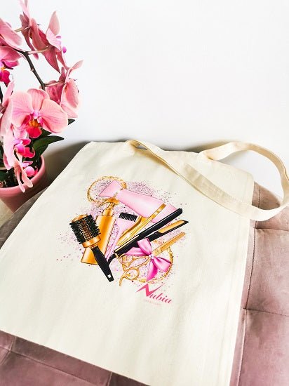 Tote Bag - La Coiffeuse - Nubia Créations